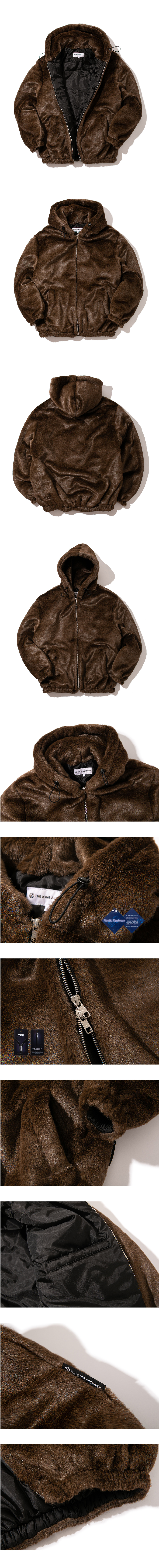 Heavy Fur Jacket 001 (Brown)
